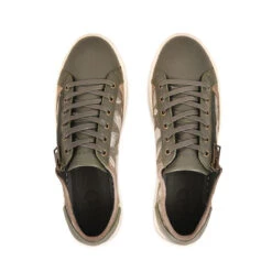 Pataugas JESTER/WT F4H KAKI -Chaussures Soldes 628257 BASKET FEMME JESTER WT F4H KAKII 6WEB