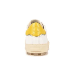 Pataugas ARAN/MIX F2H BLANC/JAUNE -Chaussures Soldes BASKET FEMME ARAN MIX F2H BLANC JAUNE 7