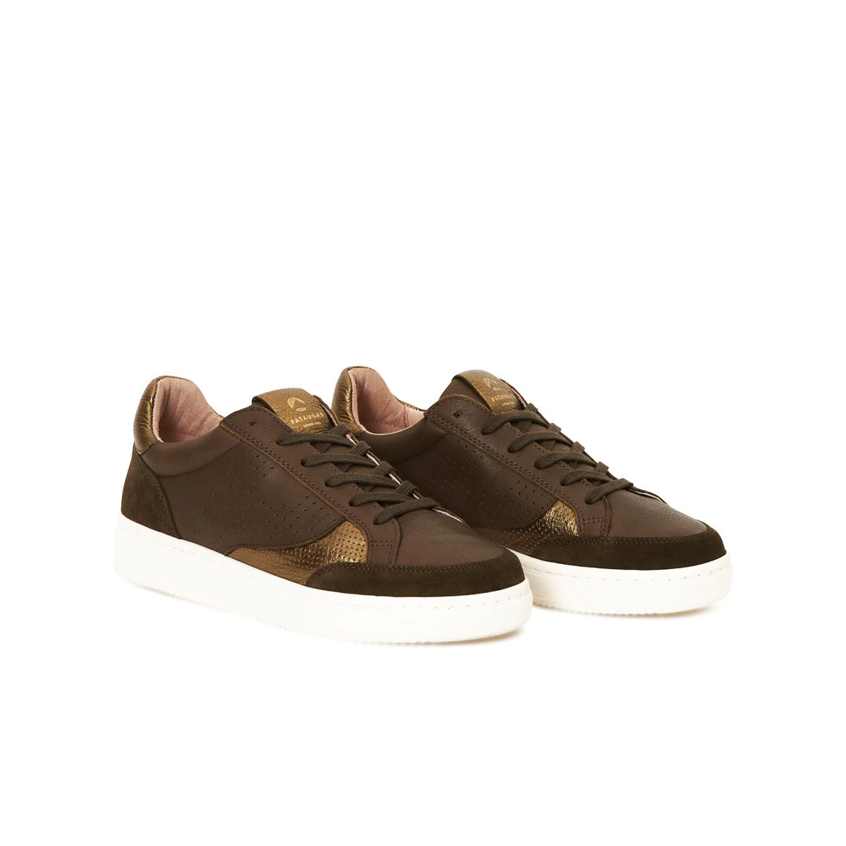 BASALTE/SNME F4I KAKI Pataugas BASALTE/SNME F4I KAKI -Chaussures Soldes BASKET FEMME BASALT SNME F2H KAKI 628053 554 4