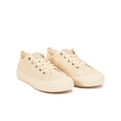 Pataugas ETCHE L/TI F2I ECRU -Chaussures Soldes BASKET FEMME ETCHE L TI F2I ECRU 628363 103 4