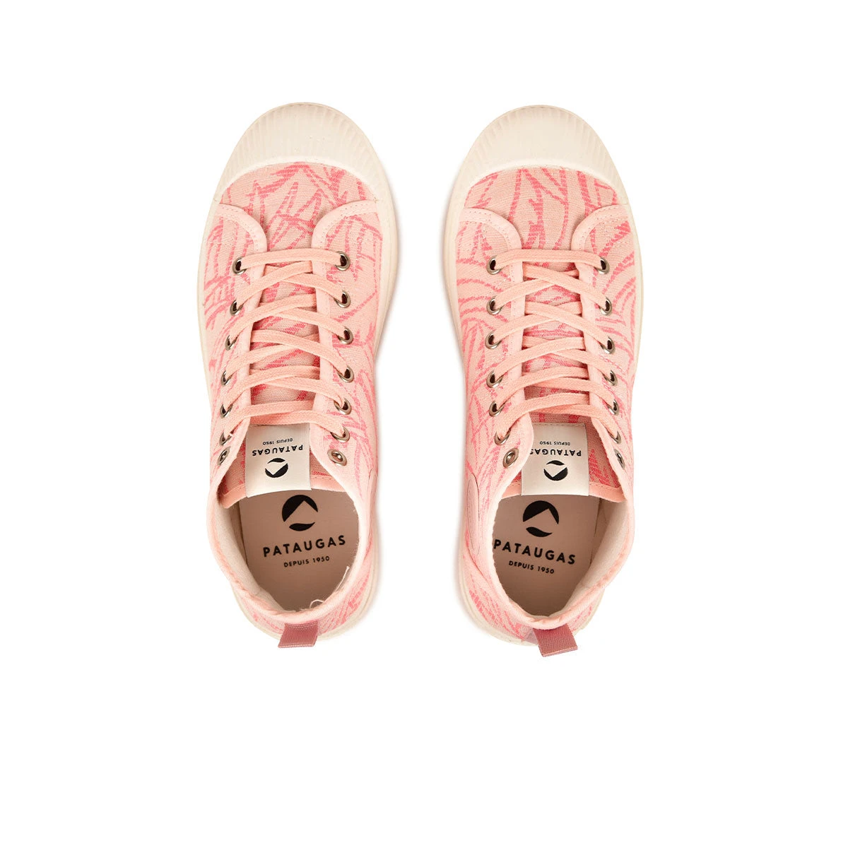 ETCHE M/MF F2I ROSE Pataugas ETCHE M/MF F2I ROSE -Chaussures Soldes BASKET FEMME ETCHE M MF F2I ROSE 628367 300 6