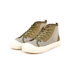 Pataugas ETCHE M/MIXTC F4I KAKI 5 Pataugas ETCHE M/MIXTC F4I KAKI -Chaussures Soldes BASKET FEMME ETCHE M MIXTC F4I KAKI 628485 554 5