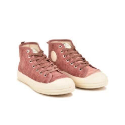 Pataugas ETCHE M/TD F4I VIEUX ROSE -Chaussures Soldes BASKET FEMME ETCHE M TD F4I VIEUX ROSE 628489 305 4