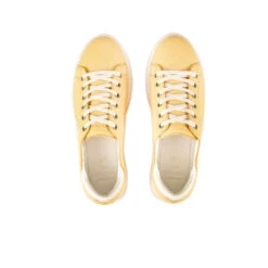 Pataugas JAYO/N F2I JAUNE -Chaussures Soldes BASKET FEMME JAYO N F2I JAUNE 628442 200 6