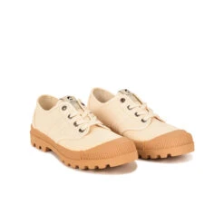 Pataugas AUTHENTIQUE L/T F2H IVOIRE -Chaussures Soldes BASKET FEMME OG L T F2H IVOIRE 4
