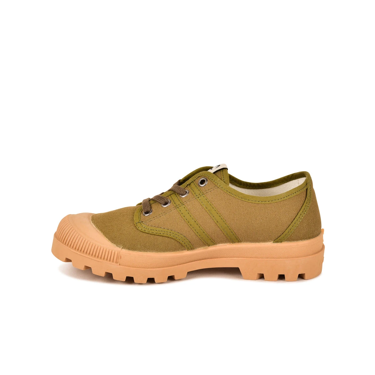 AUTHENTIQUE L/T F2H VERT MILITAIRE Pataugas AUTHENTIQUE L/T F2H VERT MILITAIRE -Chaussures Soldes BASKET FEMME OG L T F2H VERT MILITAIRE 3