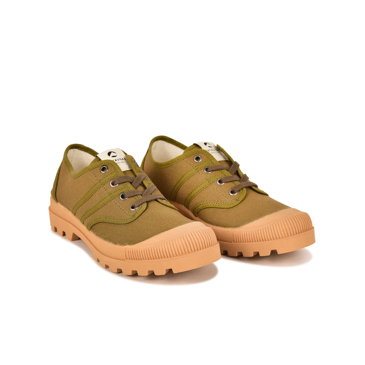 AUTHENTIQUE L/T F2H VERT MILITAIRE Pataugas AUTHENTIQUE L/T F2H VERT MILITAIRE -Chaussures Soldes BASKET FEMME OG L T F2H VERT MILITAIRE 4