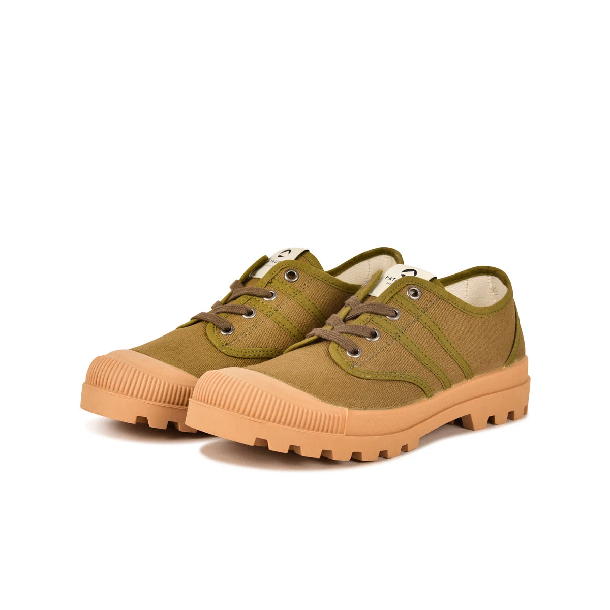 AUTHENTIQUE L/T F2H VERT MILITAIRE Pataugas AUTHENTIQUE L/T F2H VERT MILITAIRE -Chaussures Soldes BASKET FEMME OG L T F2H VERT MILITAIRE 5