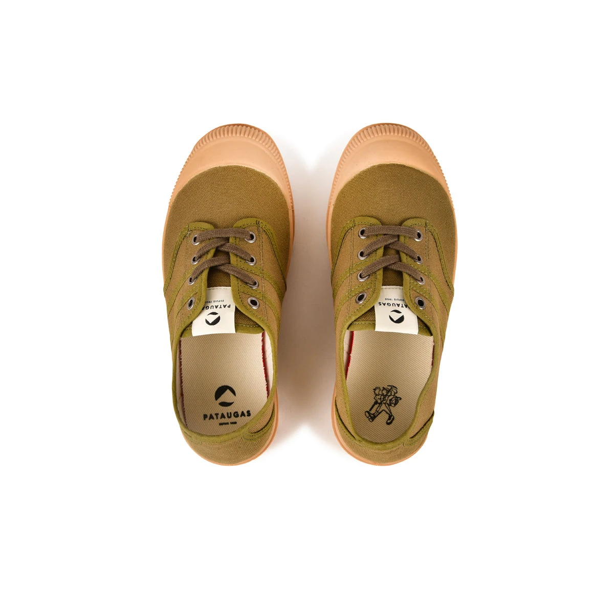 AUTHENTIQUE L/T F2H VERT MILITAIRE Pataugas AUTHENTIQUE L/T F2H VERT MILITAIRE -Chaussures Soldes BASKET FEMME OG L T F2H VERT MILITAIRE 6