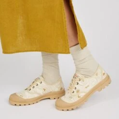 Chaussures Soldes 38 Chaussures Soldes -Chaussures Soldes BASKET FEMME OG L TOPO F2I BEIGE 628387 150 Porte 1