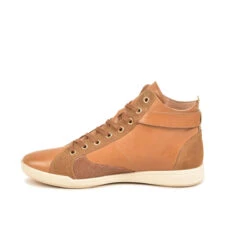 Pataugas PALME/MIX F4H CAMEL -Chaussures Soldes BASKET FEMME PALME L MIX F2I TAUPE 628403 154 3