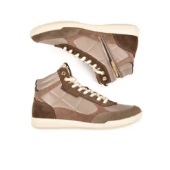 Pataugas PALOZA M F4I CAFE -Chaussures Soldes BASKET FEMME PALOZA M F4I CAFE 628560 801 6