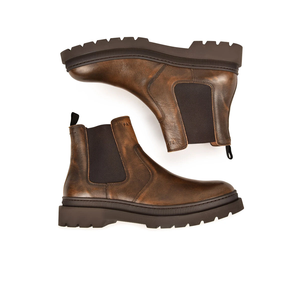 VITUS/VTG H4I TABAC Pataugas VITUS/VTG H4I TABAC -Chaussures Soldes BOOTS HOMME VITUS VTG H4I TABAC 628519 802 6