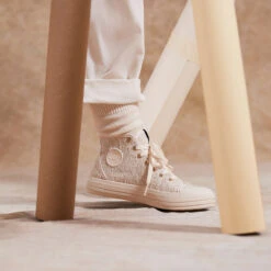 Pataugas ETCHE M/BCL F2I ECRU -Chaussures Soldes F ETCHE M BCL Ecru