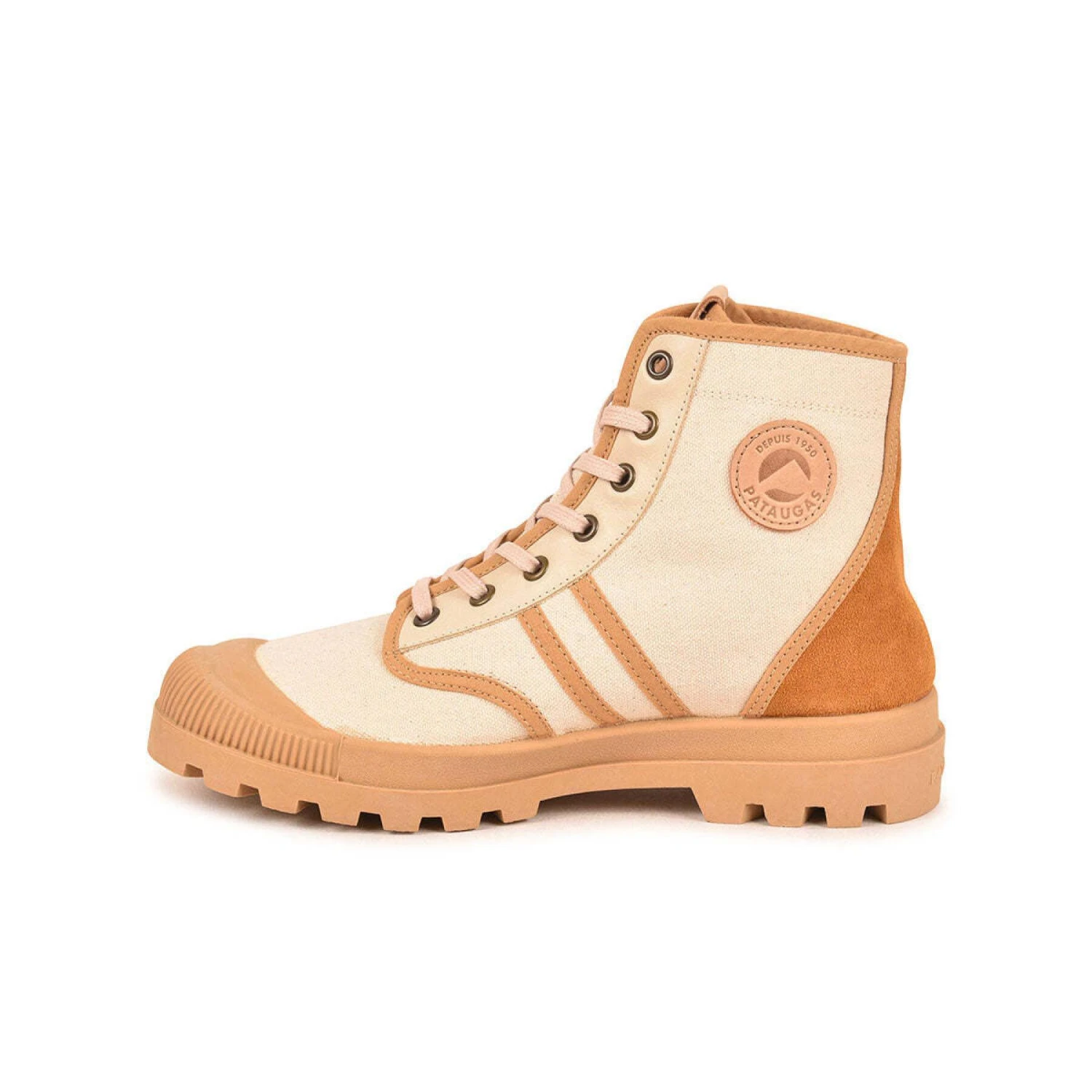 Bottines femme Pataugas OG/M/MIXTC F4H Bottines Femme Pataugas OG/M/MIXTC F4H -Chaussures Soldes pataugas 628318151 sable 2