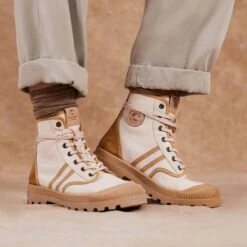 Bottines Femme Pataugas OG/M/MIXTC F4H 5 Bottines Femme Pataugas OG/M/MIXTC F4H -Chaussures Soldes pataugas 628318151 sable 3