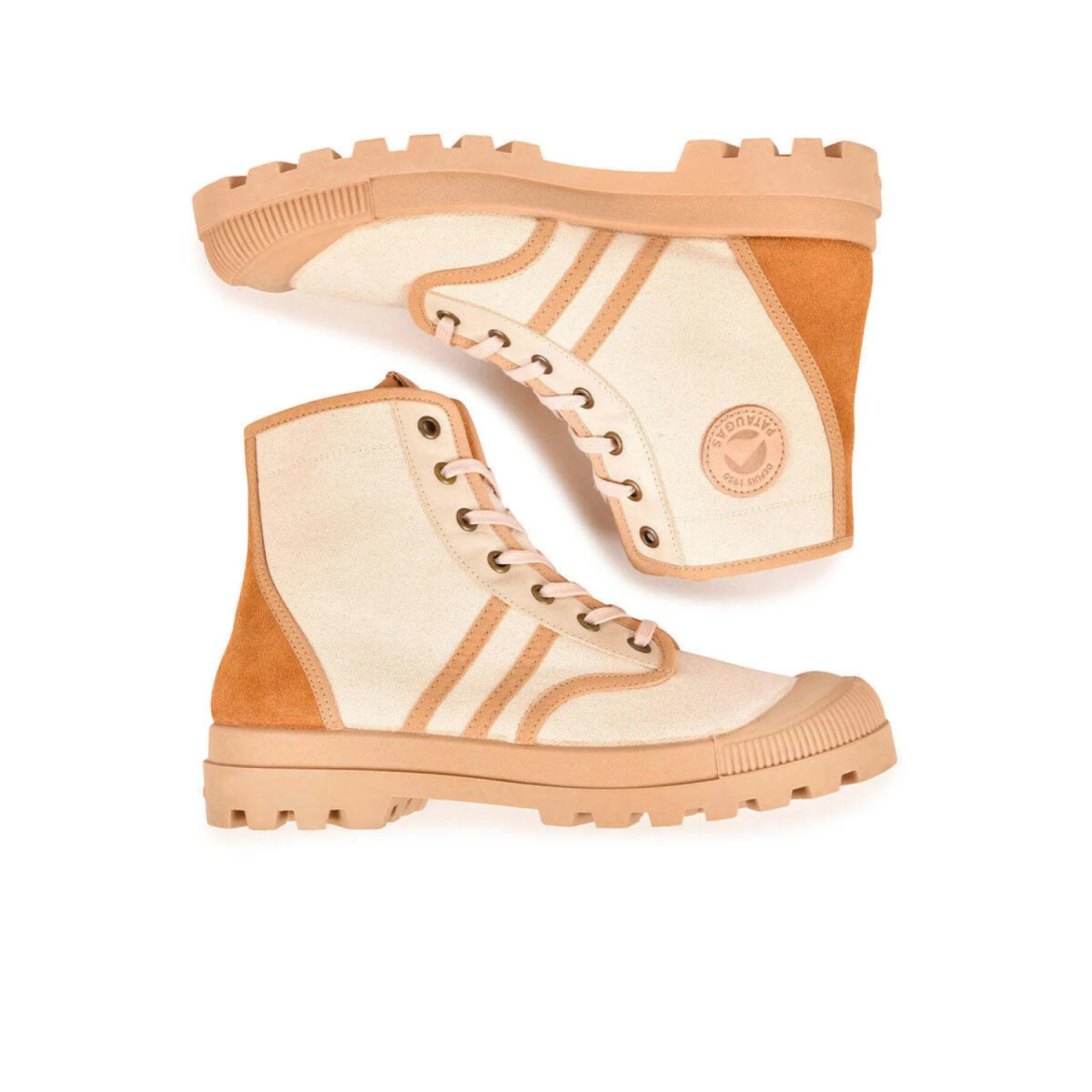 Bottines femme Pataugas OG/M/MIXTC F4H Bottines Femme Pataugas OG/M/MIXTC F4H -Chaussures Soldes pataugas 628318151 sable 6